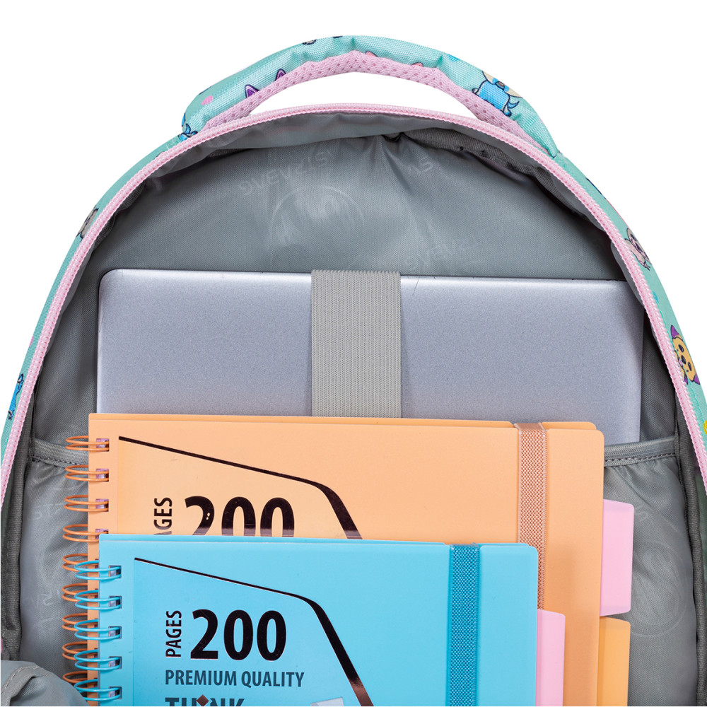 Ghiozdan Astra Ab300, 3 Compartimente, 42x30x19 Cm, Anima