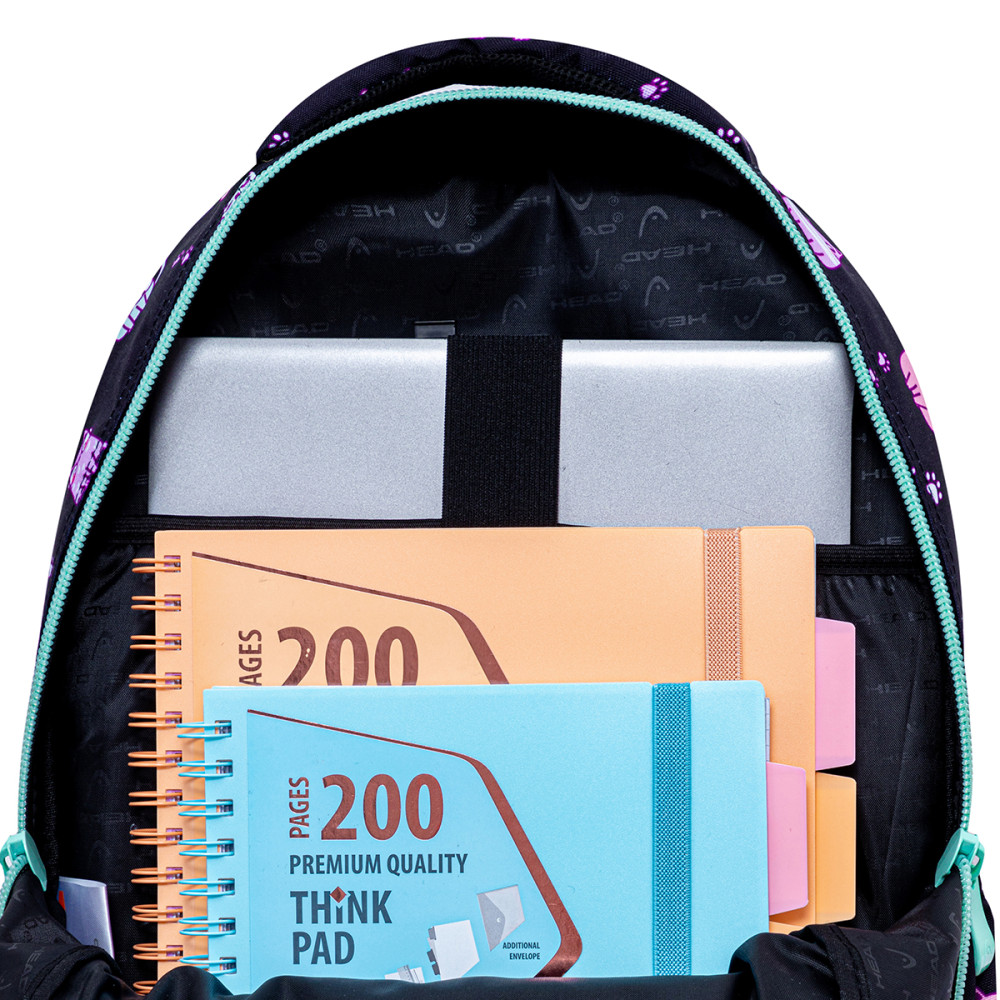 Ghiozdan Astra Head Ab300 Lovely Kitty, 3 Compartimente, 42x30x19 Cm