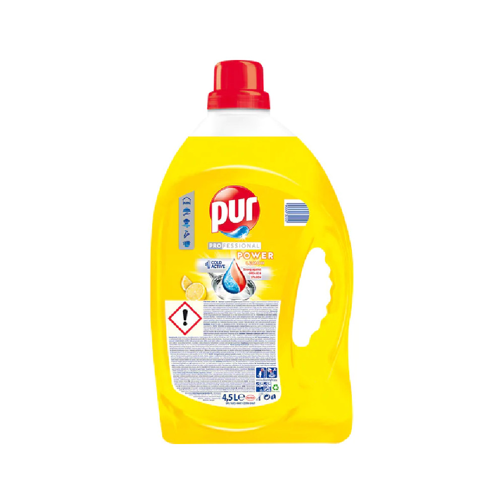 Detergent De Vase Pur Power Lemon, 4l