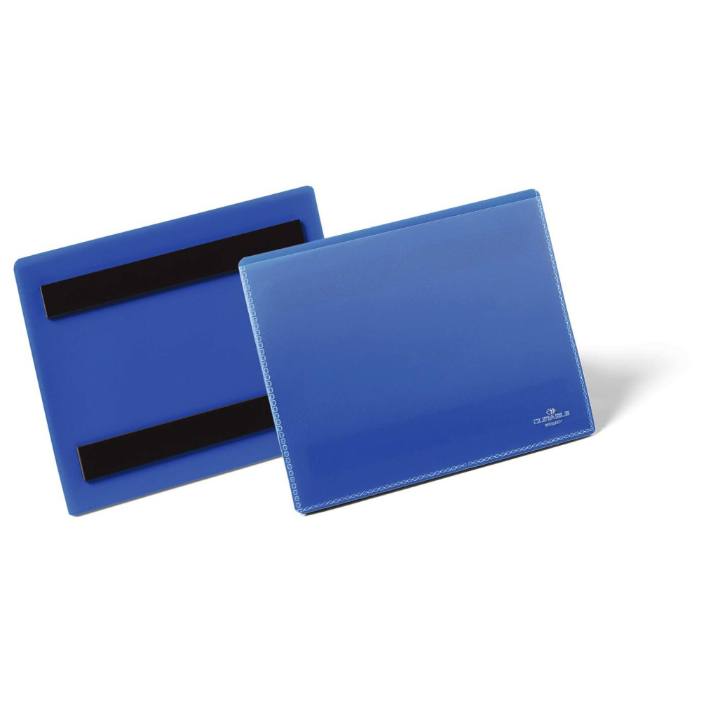 Buzunar Logistic Magnetic Durable, A6, Landscape, Albastru, 50 Bucati/set