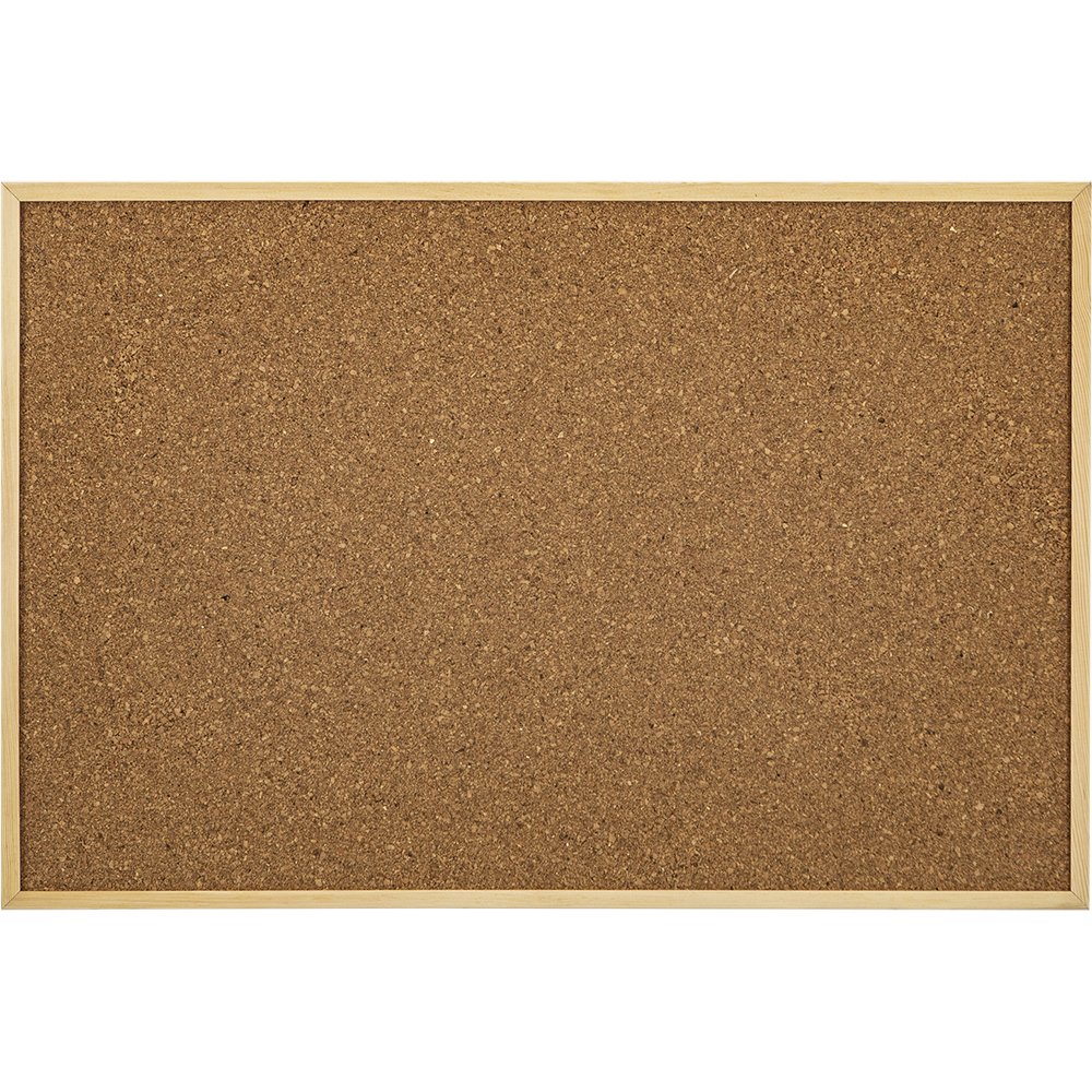 Tabla de pluta, Noki, rama lemn, 30x45 cm, prindere pe perete