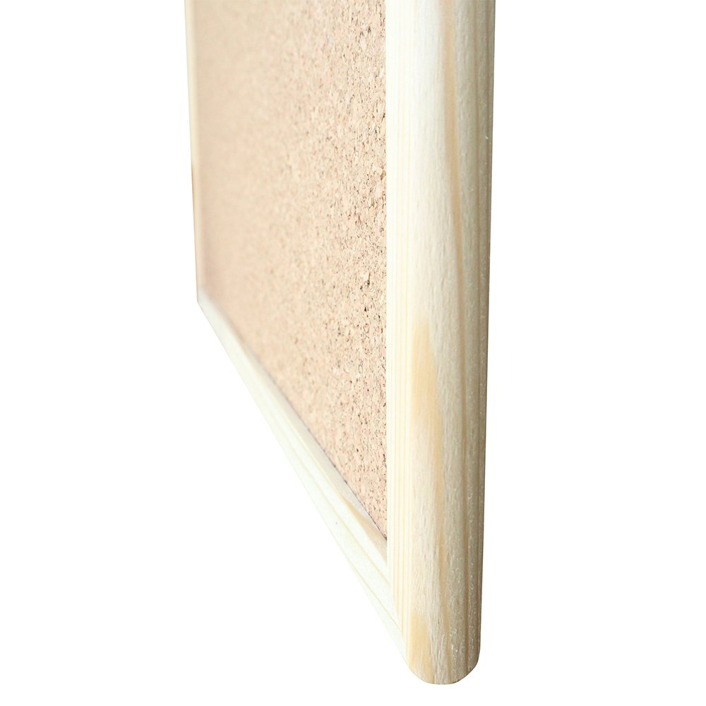 Tabla de pluta, Noki, rama lemn, 30x45 cm, prindere pe perete