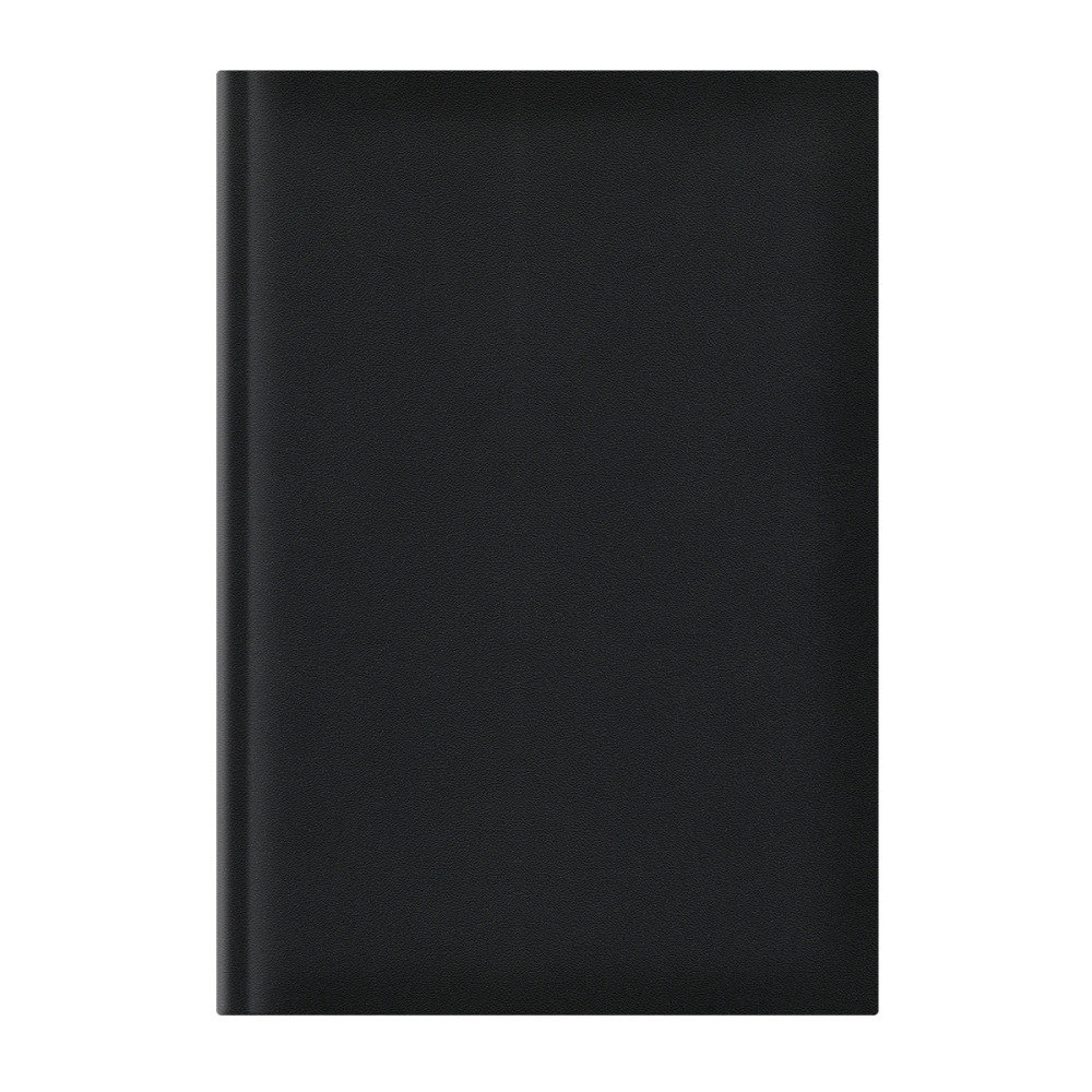 Agenda A5, Nedatata, Hartie Offset Alb, Coperta Negru