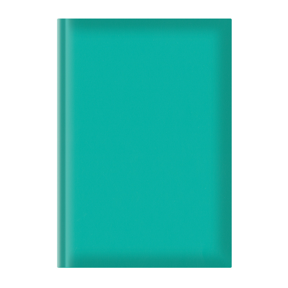 Agenda A5, Nedatata, Hartie Offset, Coperta Turquoise