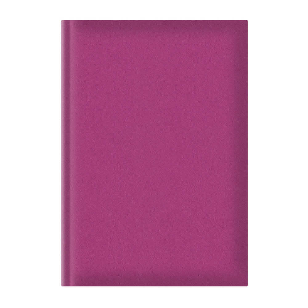 Agenda A5, Nedatata, Hartie Offset Alb, Coperta Fucsia