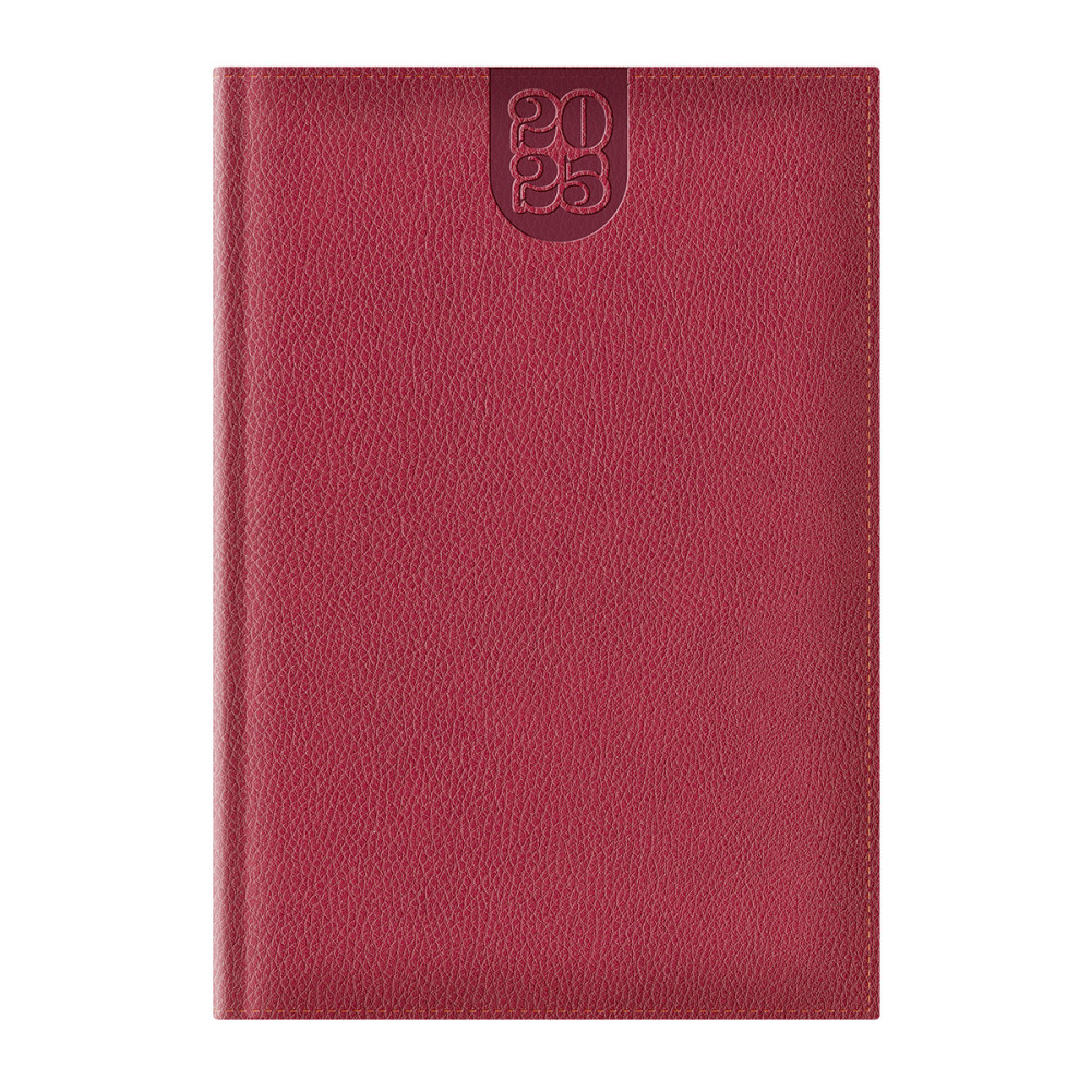 Agenda Dakota A5, Datata, Hartie Ivory, Coperta Bordeux