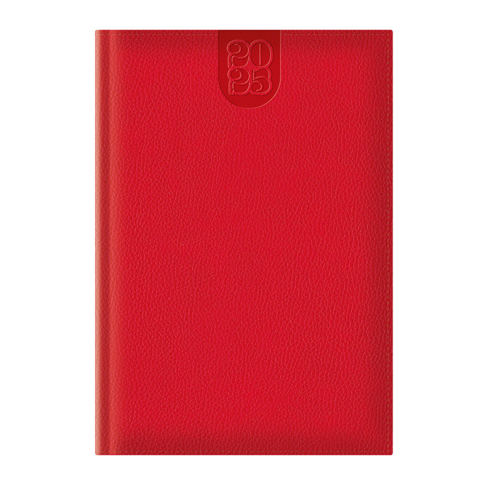 Agenda Dakota A5, Datata, Hartie Ivory, Coperta Rosu