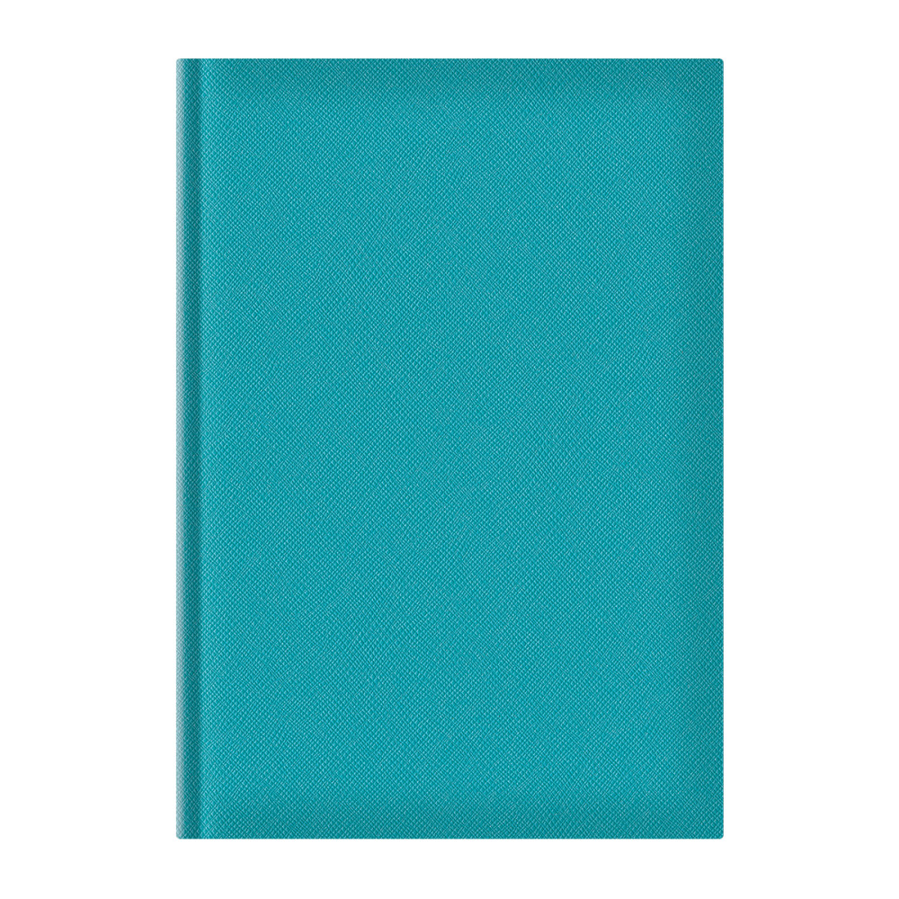 Agenda A5 Adria, Nedatata, Hartie Ivory, Coperta Turcoaz