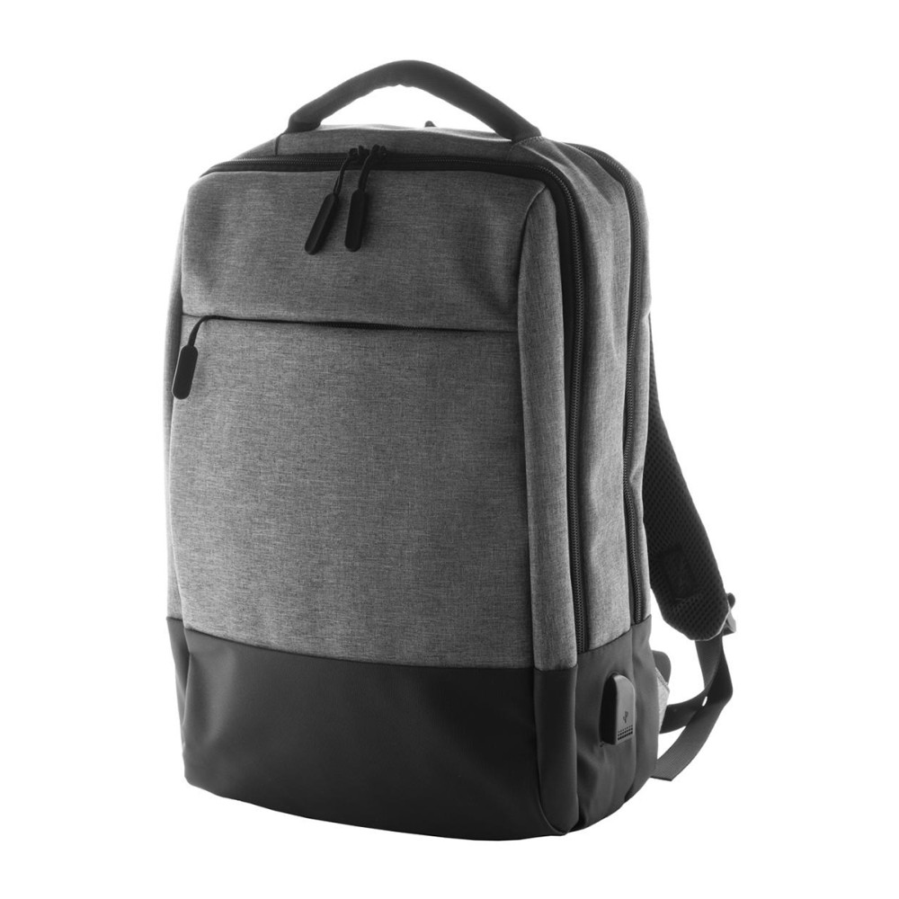 Rucsac Laptop Bezos, 17 Inch, Gri