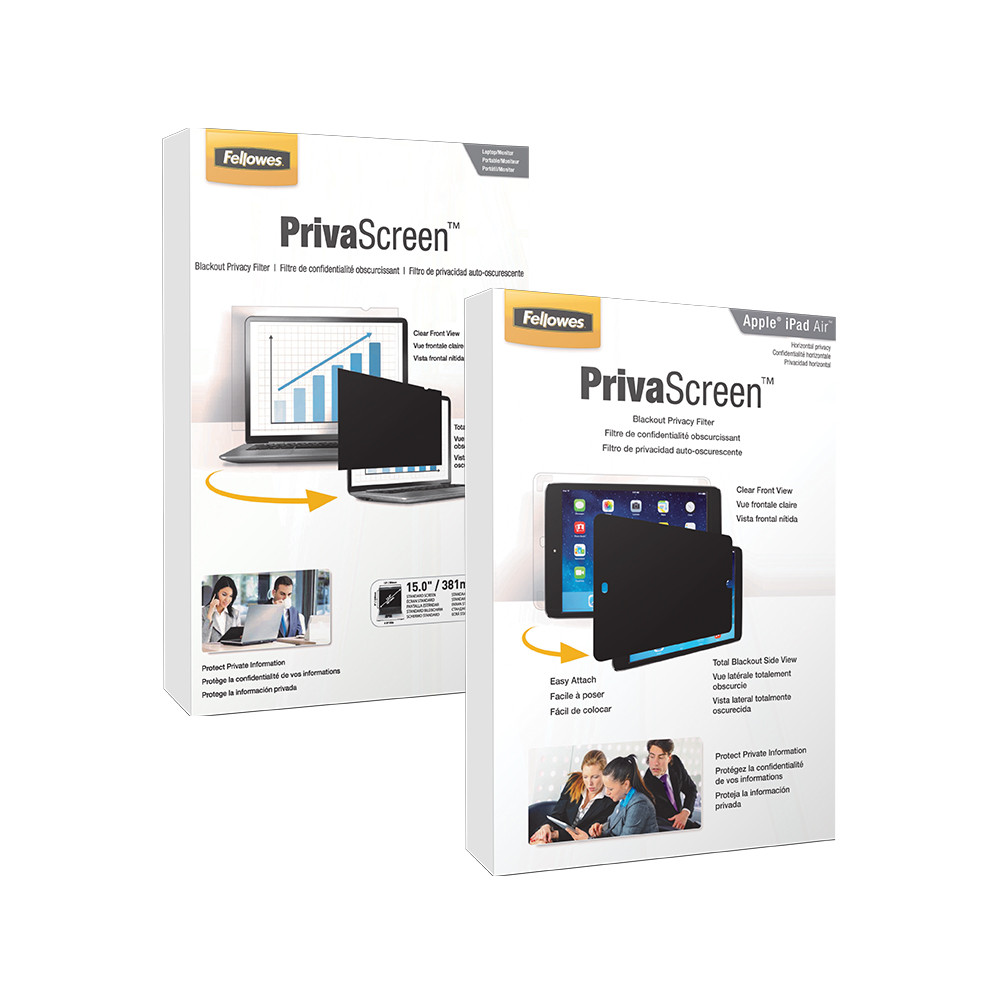 Filtru De Confidentialitate Fellowes 27 0 In Wide 16 9, Usor De Utilizat, Rezistent