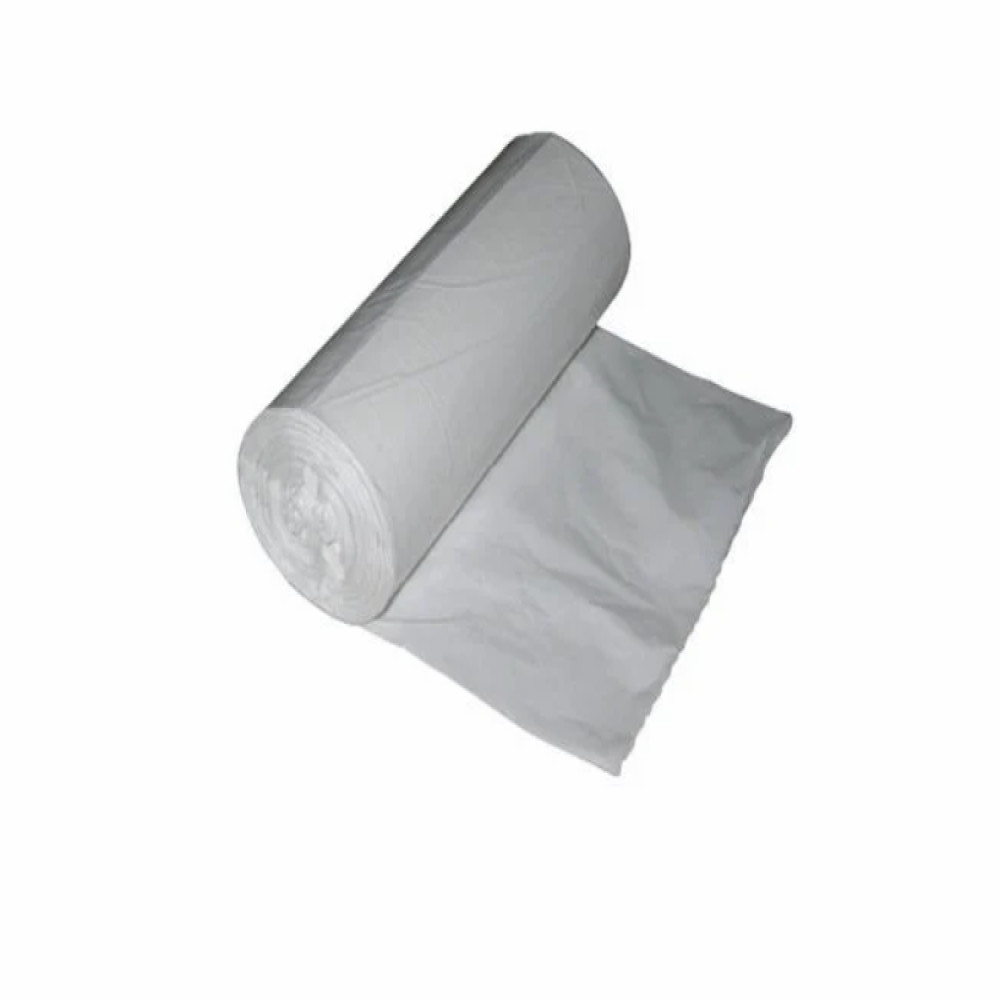 Saci Menaj Ldpe Albi, 70 X 110, 120 L, 10 Bucati/rola