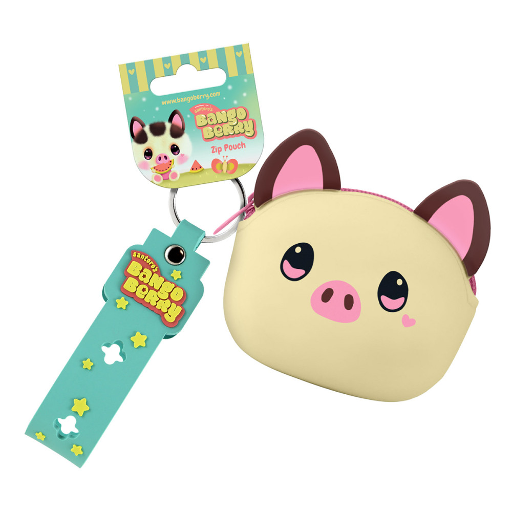 Breloc Bangoberry Cu Mini Portofel Piggy Porcusorul
