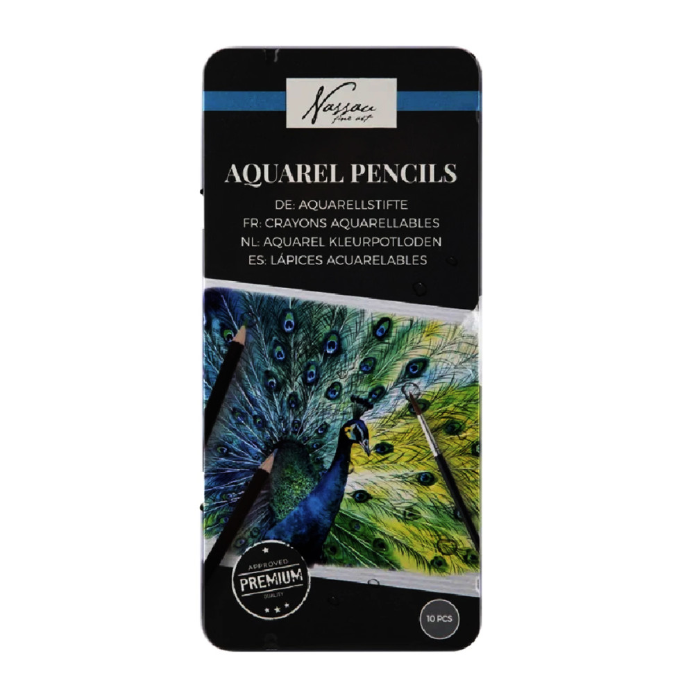 Set 10 Creative Craft, Creioane Acurelabile, Cutie Metalica