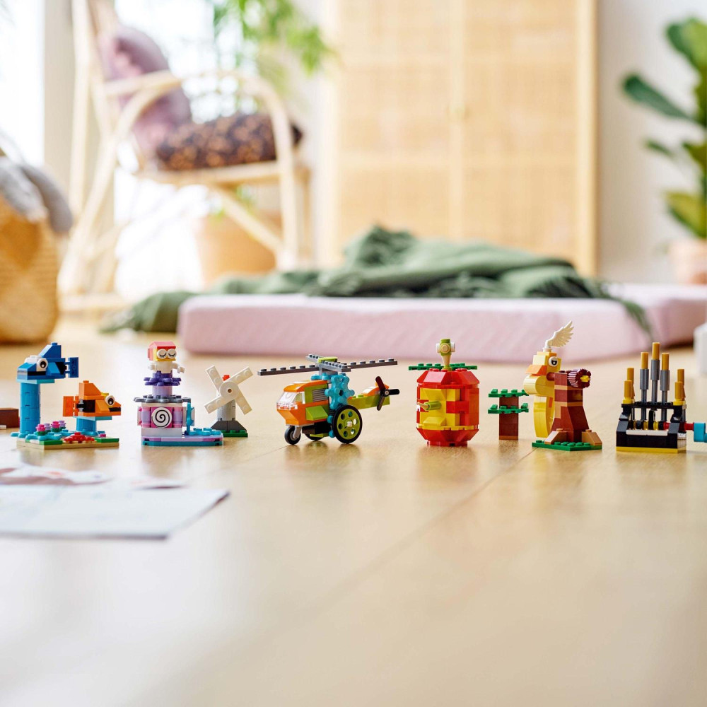 Lego Classic, Caramizi Si Functii, Numar Piese 500, Varsta 5+