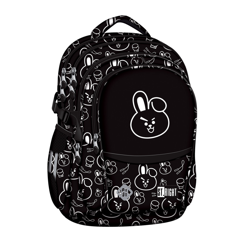 Ghiozdan Bp01 St Right Clever Bunny 4 Compartimente, 43x32x21 Cm