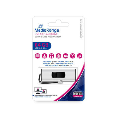 Memorie Usb Mediarange, Flash Drive 64gb