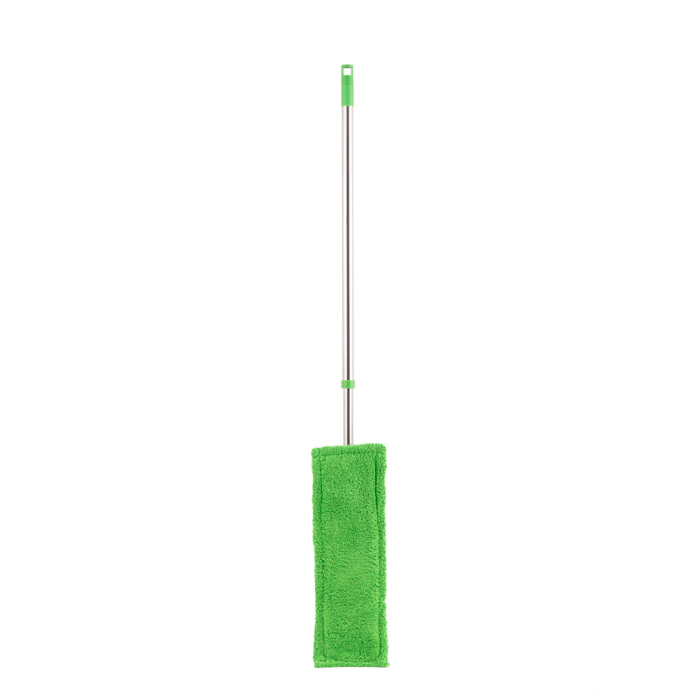 Mop Cu Talpa, Coada Metalica Si Rezerva Mop Verde