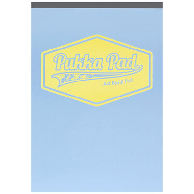 Caiet Pukka Pad Pastel, A4, 160 Pagini, Dictando, Albastru Caiet Pukka Pad Pastel, A4, 160 Pagini, Dictando, Albastru