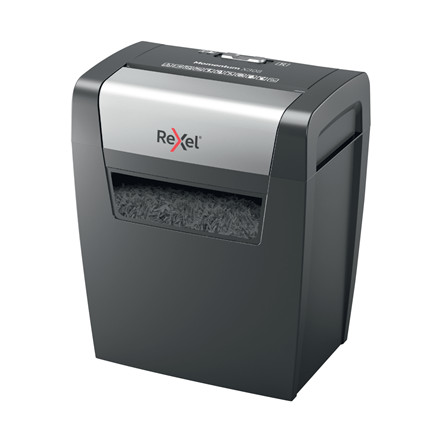 Distrugator Documente Manual Rexel Momentum X308, 8 Coli, 15l, Cross-cut, Negru