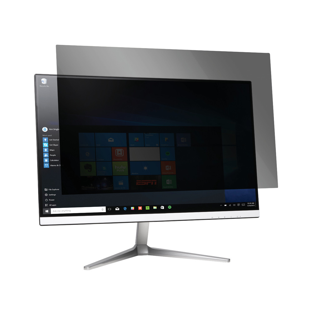 Filtru De Confidentialitate Kensington, Pentru Monitor, 19.0 Inch, 16:9, 2 Zone, Detasabil