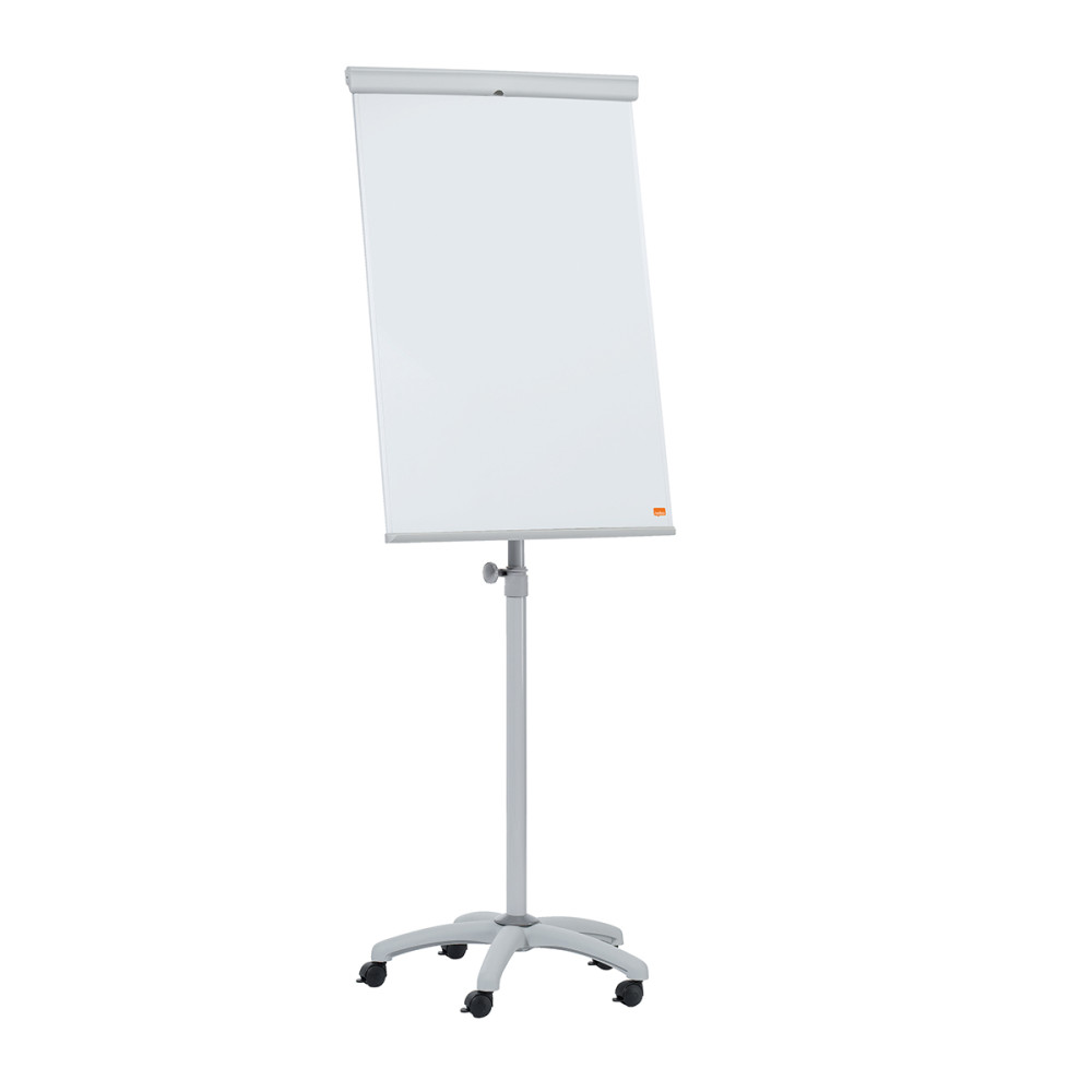 Flipchart Mobil Nobo Essentials, Otel Lacuit, 105x68 Cm, Magnetic, Alb Flipchart Mobil Nobo Essentials, Otel Lacuit, 105x68 Cm, Magnetic, Alb