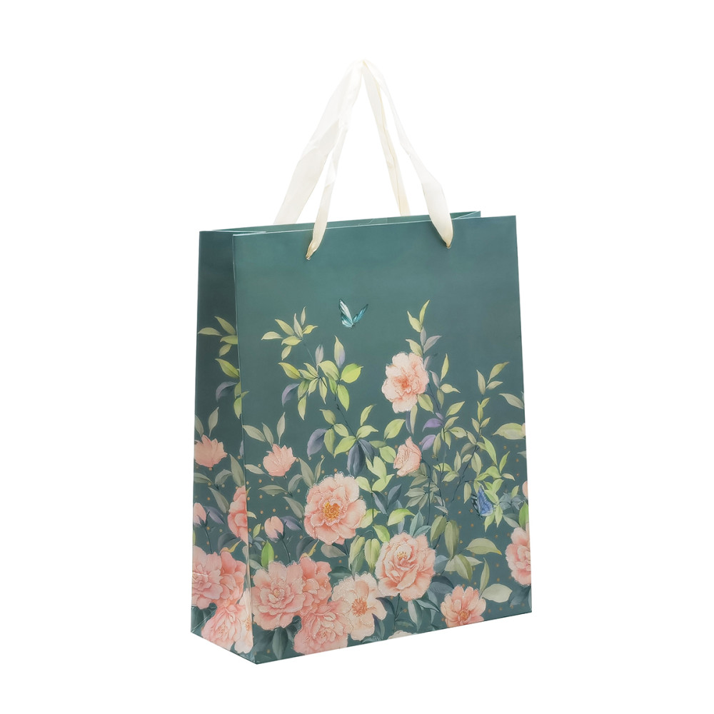 Punga Cadou 26x32x10 Cm, Design Floral Punga Cadou 26x32x10 Cm, Design Floral