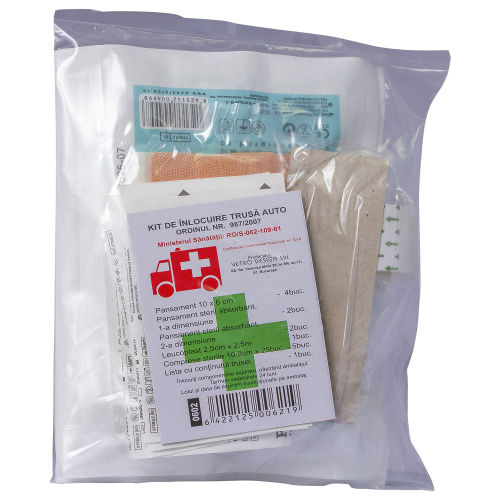 Kit Inlocuire Trusa Sanitara, Auto