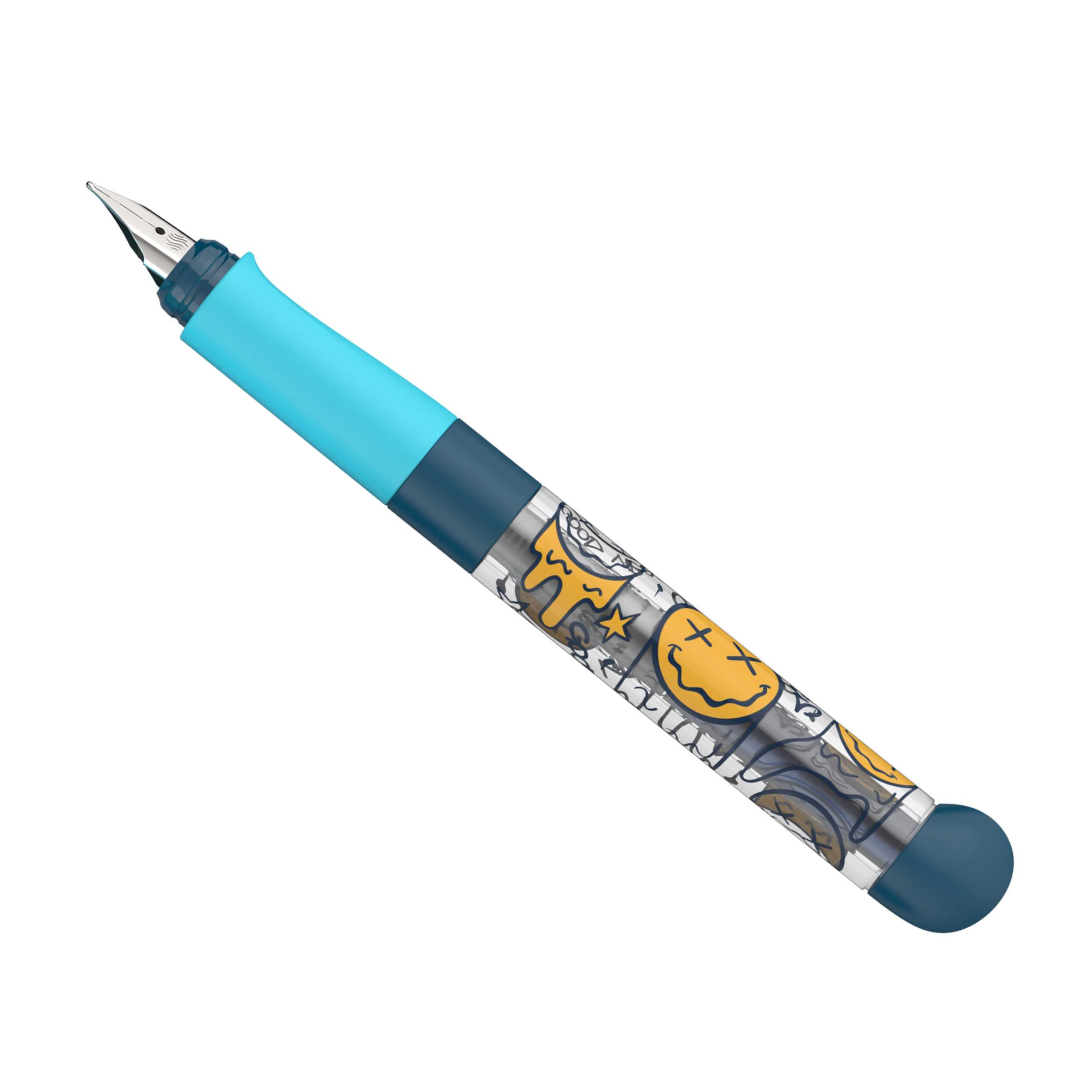 Stilou Schneider Base Kid (tip L - Stangaci) - Corp Albastru/turcoaz