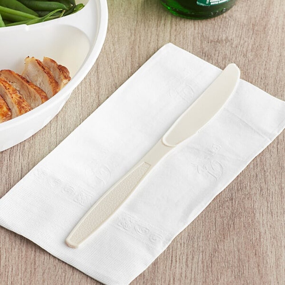 Set 50 Cutite Reutilizabile, Culoare Crem