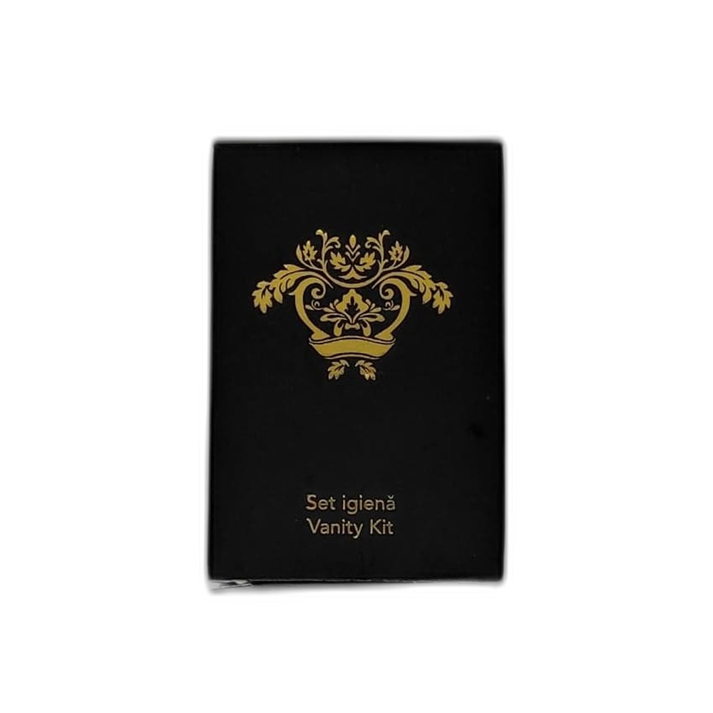 Set Igiena Lux format din 2 Dischete Demachiante, 3 BeÈ›isoare Urechi, 1 PilÄƒ pentru Unghii, Ambalat in Cutie de Carton