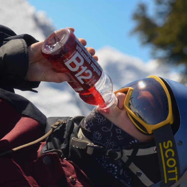 Bautura Racoritoare Merlin's Vitamin Aqua B+ Focus, 0.6 l, Mere si Zmeura, Apa cu Vitamine, Apa cu Vitamine si Minerale, Bautura cu Adaos de Vitamine, Bautura cu Adaos de Minerale, Bautura Racoritoare Merlin