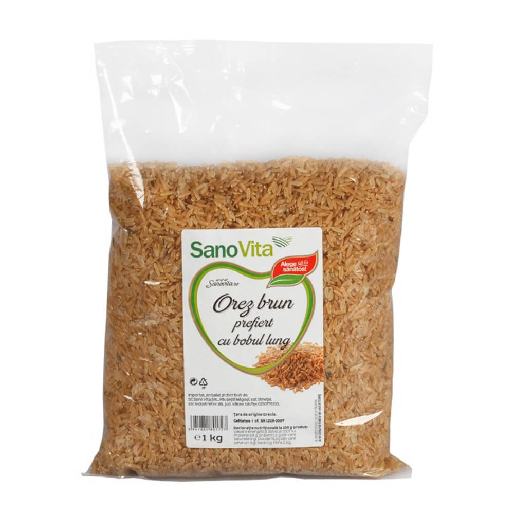 Orez Brun Bob Lung Prefiert Sano Vita, 1Kg, Orez Brun, Orez Bob Lung, Orez Brun Bob Lung, Orez Prefiert Brun, Orez Prefiert Sano Vita, Orez Prefiert Bob Lung, Orez Prefiert Brun Sano Vita, Orez Brun Preparate