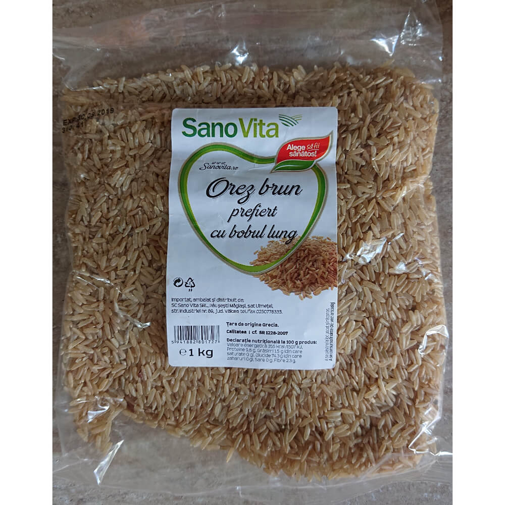 Orez Brun Bob Lung Prefiert Sano Vita, 1Kg, Orez Brun, Orez Bob Lung, Orez Brun Bob Lung, Orez Prefiert Brun, Orez Prefiert Sano Vita, Orez Prefiert Bob Lung, Orez Prefiert Brun Sano Vita, Orez Brun Preparate