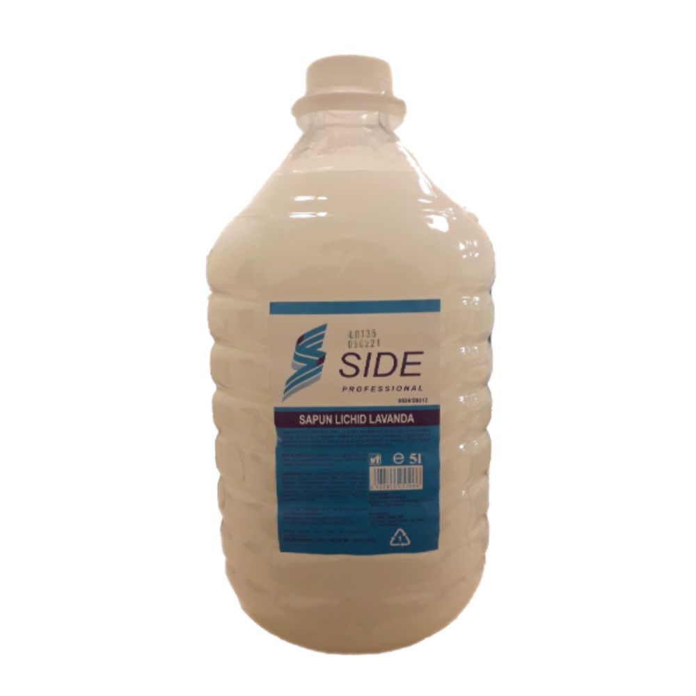 Sapun Lichid Lavanda, Side Professional, 5 L, Curatenie Baie, Sapunuri, Sapun Lichid, Sapun Lichid Bidon, Sapun Baie Side Professional, Igiena Personala, Igiena Corporala Sapun Lichid Lavanda, Side Professional, 5 L, Curatenie Baie, Sapunuri, Sapun Lichid, Sapun Lichid Bidon, Sapun Baie Side Professional, Igiena Personala, Igiena Corporala