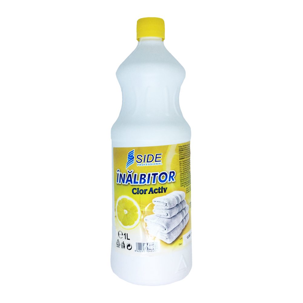 Inalbitor cu Clor Activ Side Professional, 1 L, Parfum de Lamaie, Clor Inalbitor, Inalbitor Clor, Inalbitor Clor Activ, Inalbitoare cu Clor, Inalbitor cu Clor Activ, Clor Solutie, Solutie cu Clor, Solutie de Curatare cu Clor, Solutie Inalbitoare Inalbitor cu Clor Activ Side Professional, 1 L, Parfum de Lamaie, Clor Inalbitor, Inalbitor Clor, Inalbitor Clor Activ, Inalbitoare cu Clor, Inalbitor cu Clor Activ, Clor Solutie, Solutie cu Clor, Solutie de Curatare cu Clor, Solutie Inalbitoare