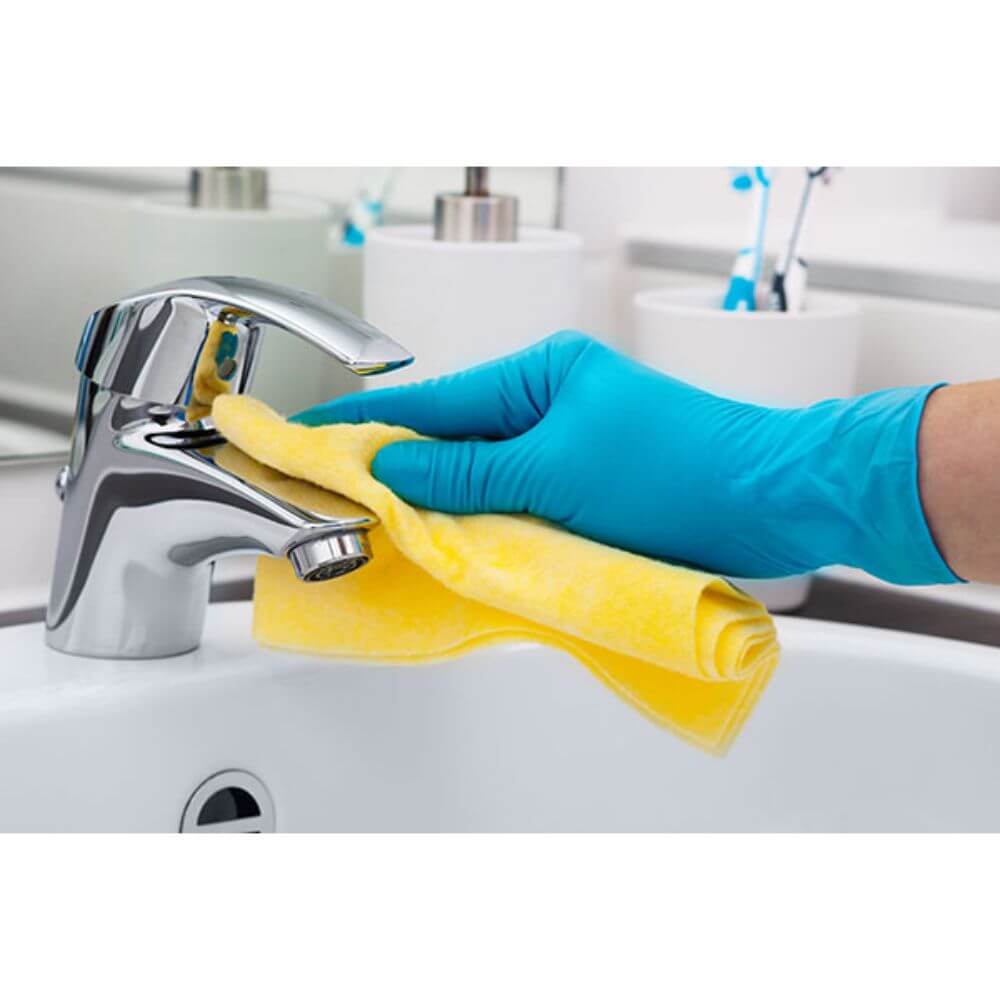 Pulverizator RAPIDO Curatare Bai, 750 ml, Fara Picaturi Uscate si Luciu Intens, Detergent pentru Baie, Detergent pentru Curatarea Suprafetelor din Baie, Solutie Spray pentru Calcar, Solutie de Curatare Baie, Produse de Curatenie, Solutie Baie