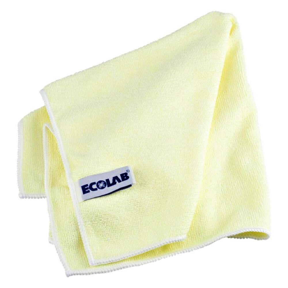 Set 5 Lavete Universale ECOLAB Polifix din Microfibra, 40x40 cm, Galbene, Lavete Galbene, Lavete Microfibra, Set Lavete, Laveta Universala, Lavete Universale, Lavete pentru Curatenie, Lavete Menaj, Lavete pentru Bucatarie, Lavete pentru Vase