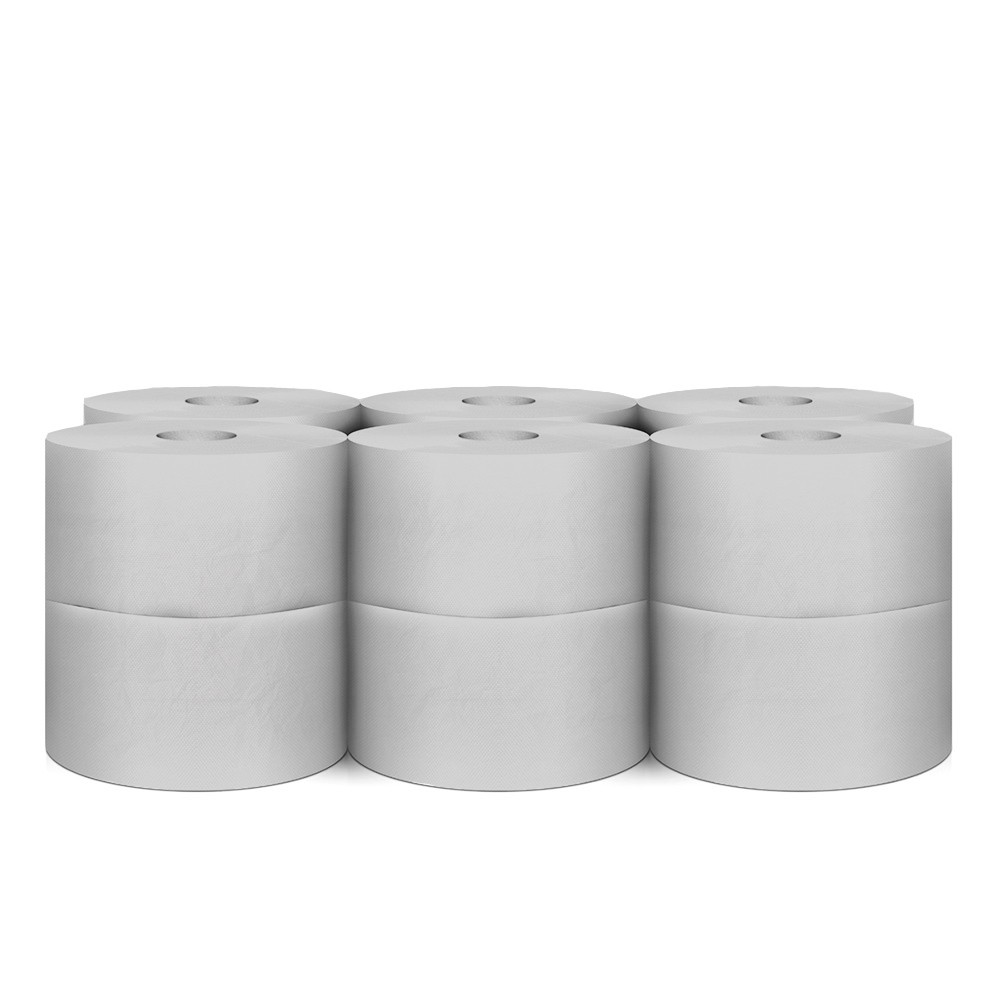 Hartie Igienica Side Mini Jumbo, 12 Role/Bax, 1 Strat, Gri, Rola Hartie Igienica, Hartie pentru Toaleta, Hartie Igienica Toaleta, Hartie Igienica la Rola, Hartie de Toaleta, Bax Hartie Igienica