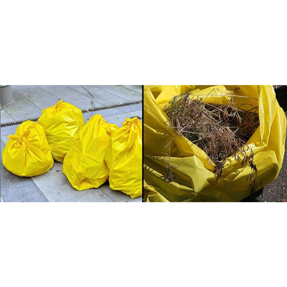 Saci Menajeri, 240L, 110x125 cm,10 Buc/Rola, Material LDPE, Galbeni, Rola Saci Menajeri, Role Saci Menaj, Saci Menajeri in Rola, Rola Saci de Gunoi, Saci Menaj, Saci de Gunoi, Saci Menajeri 240L