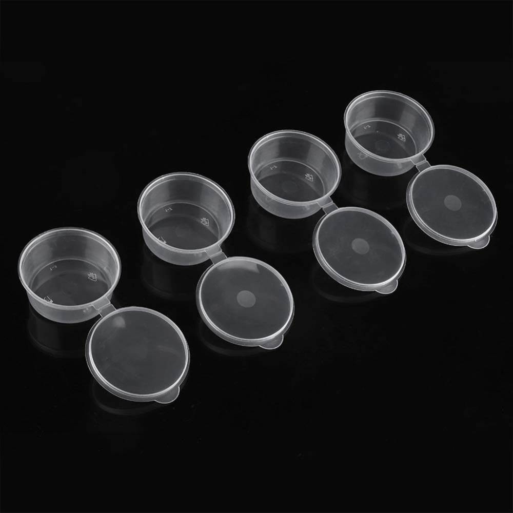 Cupa Sos cu Capac Atasat din PP, 70 ml, 50 Buc/Set