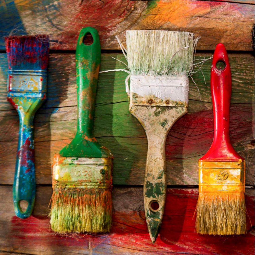 Pensula Profesionala pentru Vopsit Bravo, 25 mm, Fire Sintetice si Naturale, Pensula pentru Vopsea, Pensula de Vopsit, Pensula din FIre, Pensula 25 mm