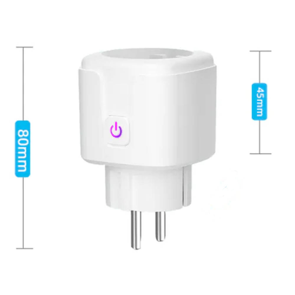 Priza Inteligenta Mobila, 230V/50Hz, 10A, Model TP22A, Alba