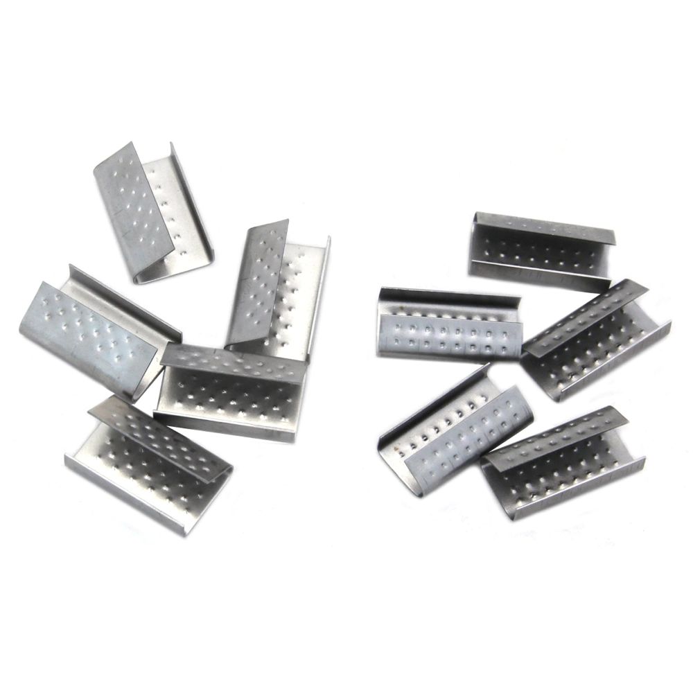 Capse Metal pentru Legare Banda PP/ PET, Dimensiune 16 mm, Cantitate 800 buc in cutie Capse Metal pentru Legare Banda PP/ PET, Dimensiune 16 mm, Cantitate 800 buc in cutie