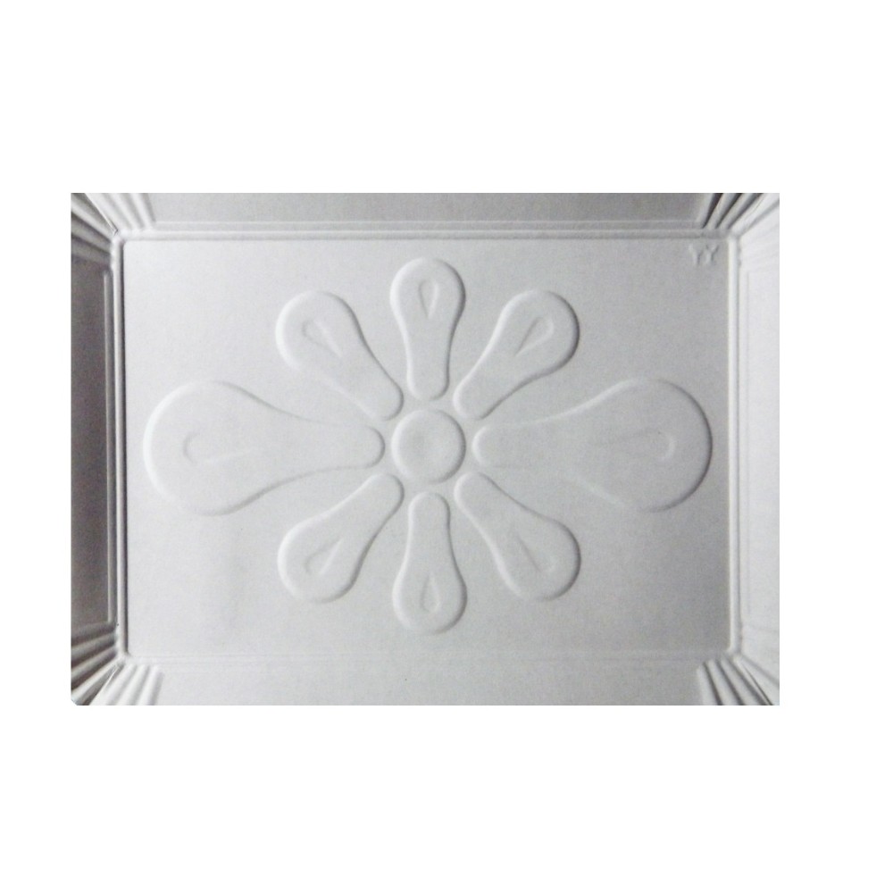 Tavite Albe T11 din Carton Duplex 450 g/mÂ², 24.5x24.5, 100 Buc/Bax - Platouri Fast Food