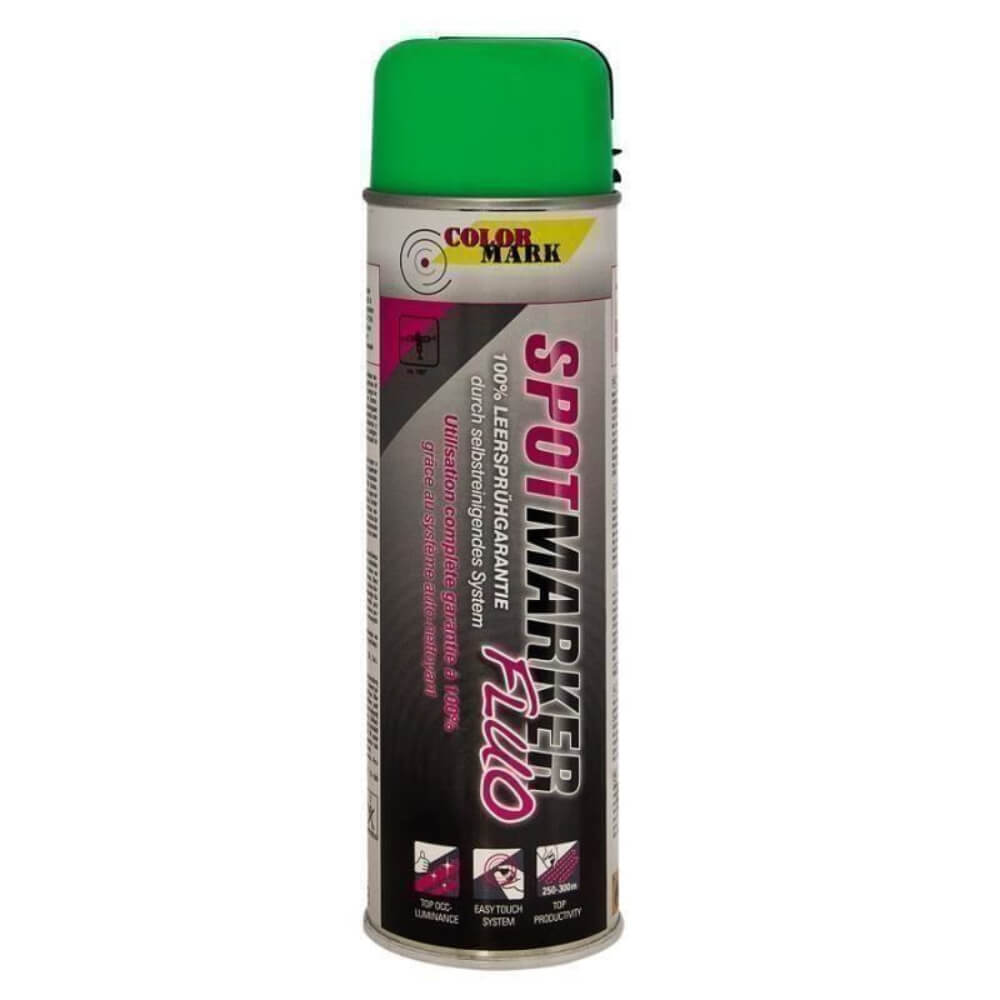 Spray Fluorescent pentru Marcaje Rutiere Color Mask, 500 ml, Alb, Spray Marcaje, Spray Fluorescent, Vopsea Spray, Vopsea Fluorescenta, Vopsea Marcaje Rutiere