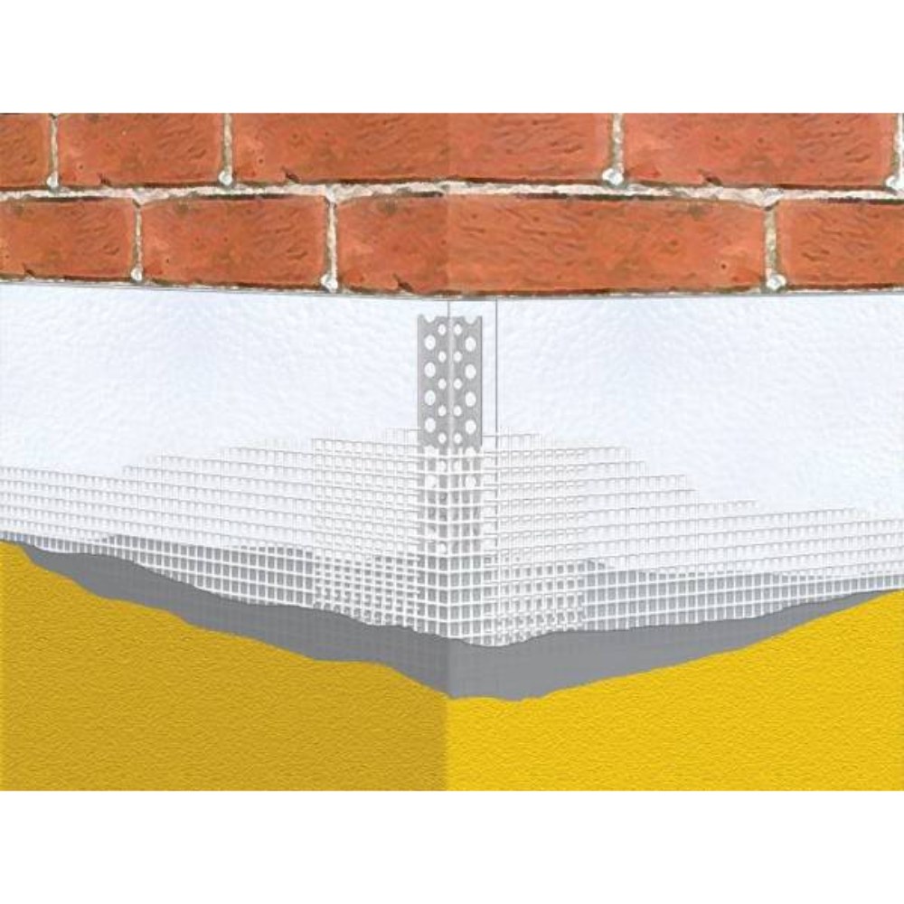 Set 25 Coltare din Aluminiu, 10x10 mm, 2.5 m, Cu Plasa, Alb, Profil pentru Colt Exterior, Coltar Exterior, Coltar Aluminiu, Profil Colturi, Profil Colturi Exterioare, Profil Protectie Colturi, Profil Aluminiu Colt Exterior, Profil Protectia Colturilor