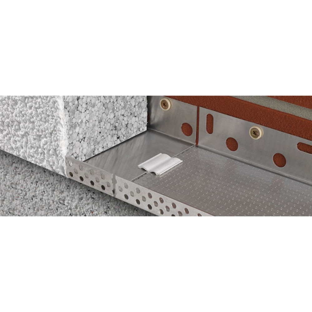 Profil din Aluminiu pentru Soclu, 103mm x 2m, Profil Soclu Polistiren, Profil Aluminiu Soclu, Profil Aluminiu Polistiren, Profil Soclu Fatada, Profil de Soclu din Polistiren, Profil Soclu Placi Termoizolante, Profil Aluminiu de Soclu
