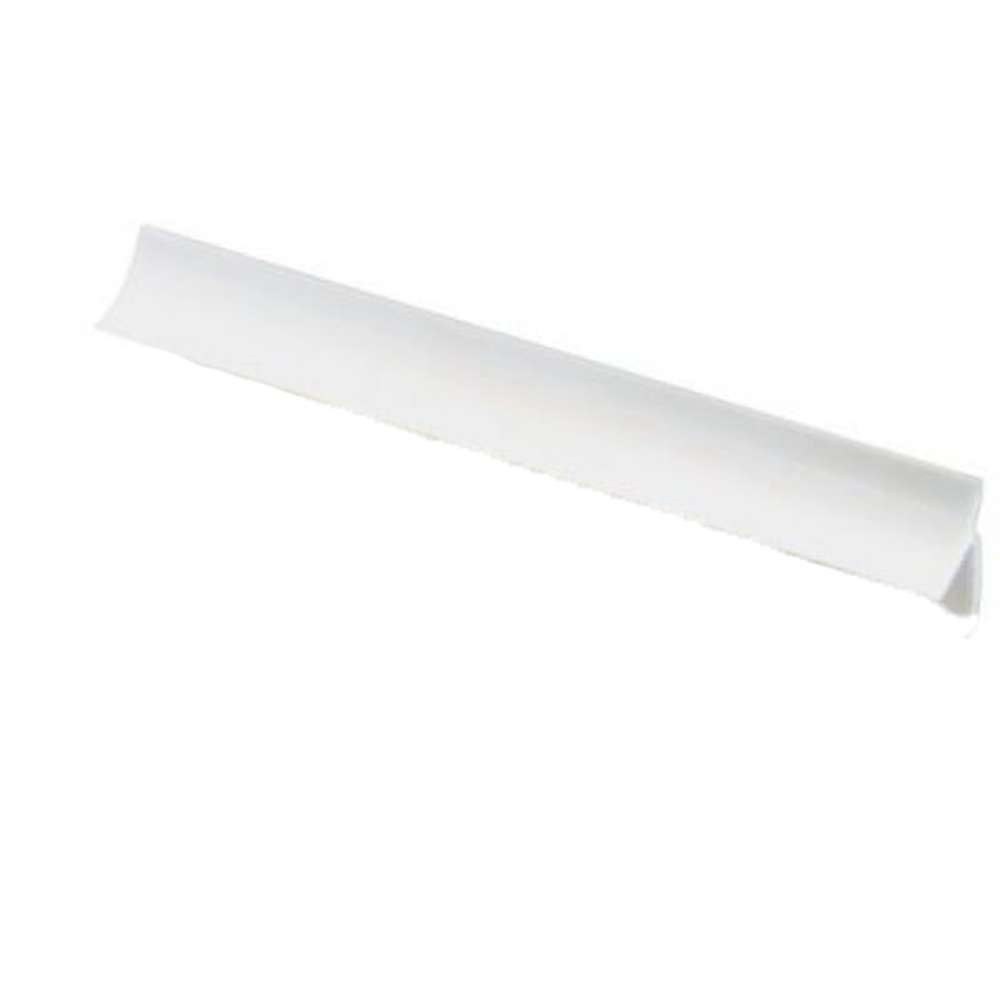 Profil pentru Colt din PVC Portelanat, Alb, 2,5 m