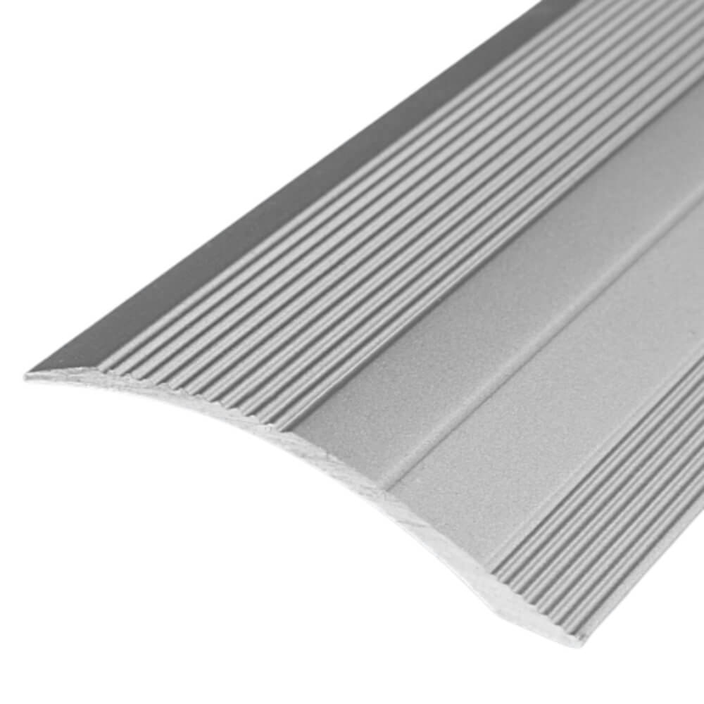 Profil de Trecere din Aluminiu TVA25, 2.7 m, Argintiu, Diferenta de Nivel, Profil de Trecere, Profil de Trecere Pardoseli, Profil de Trecere Aluminiu, Profil de Trecere pentru Diferenta de Nivel, Profil Trecere Pardoseli