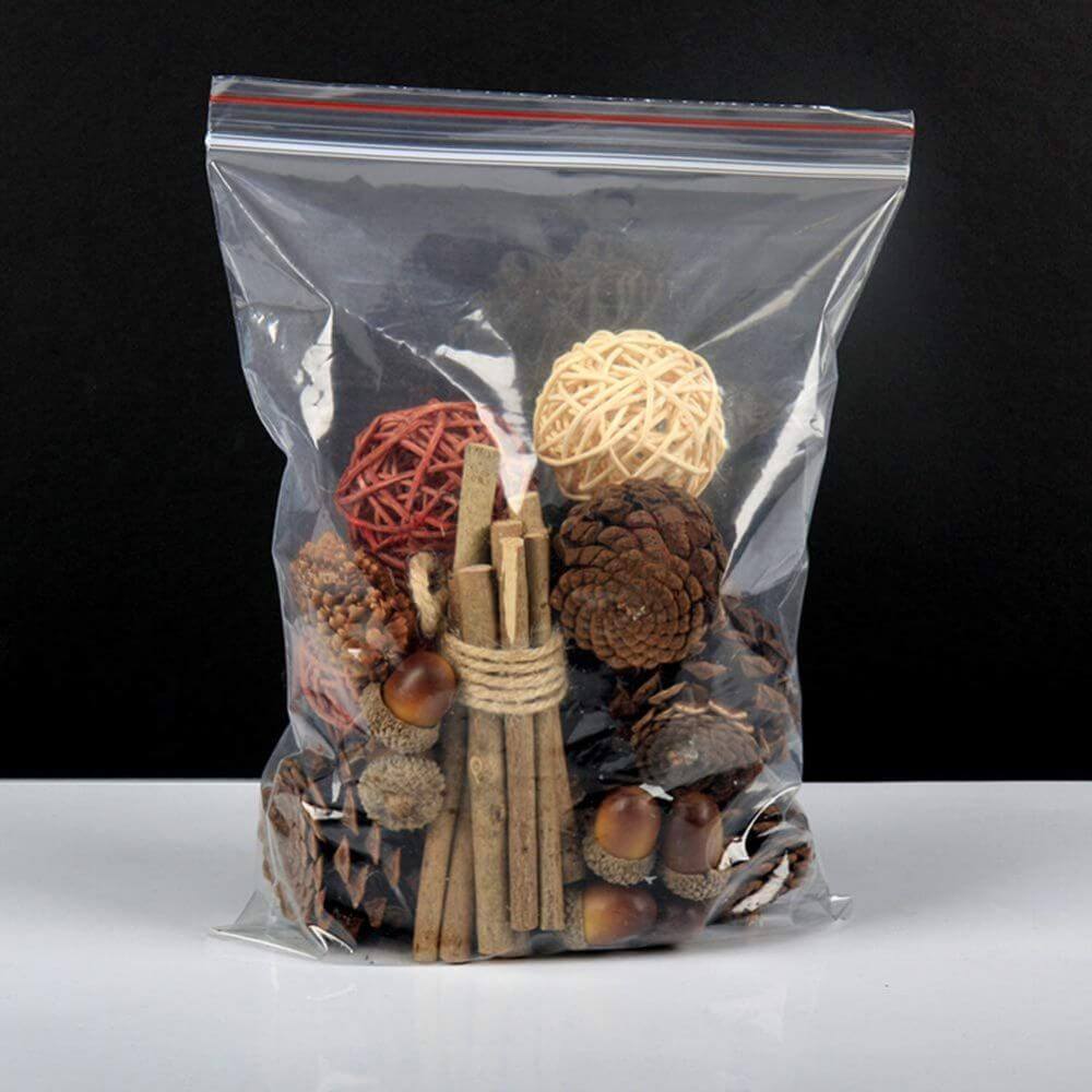 Set 100 Pungi cu Fermoar Ziplock Transparente, 300x400 mm, 50 MIC, cu Sistem de Resigilare, Punga cu Fermoar, Punga cu Inchidere, Punga cu Fermoar Ziplock, Punga cu Fermoar Ziplock Transparenta